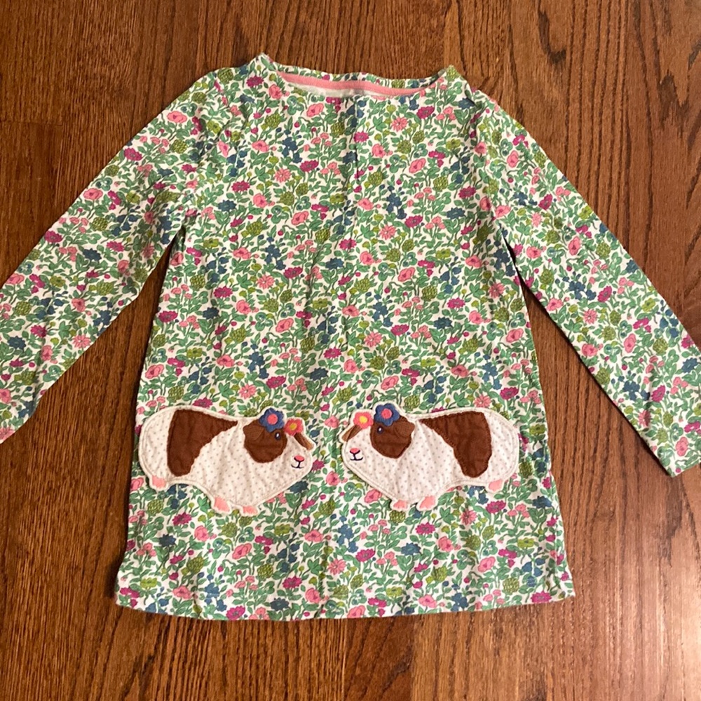 Mini Boden girls tunic top/dress EUC